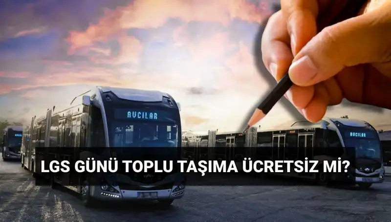 Bugün Türkiye'nin Büyük Şehirlerinde Toplu Taşıma Ücretsiz mi?