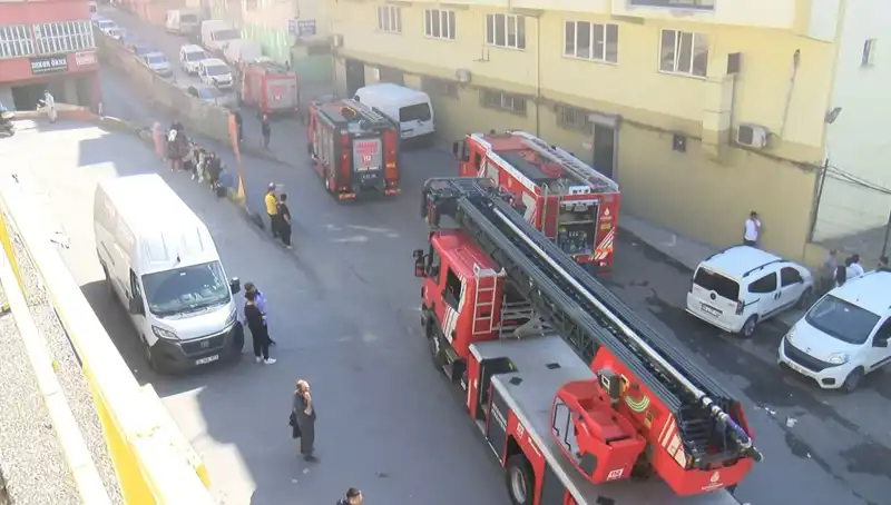 İstanbul’da Tekstil Atölyesinde Büyük Yangın: 5 Yaralı ve Maddi Zarar
