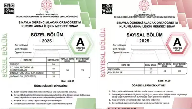 2025 LGS Soru ve Cevap Anahtarı Açıklandı: Öğrenciler Ne Zaman Öğrenecek?
