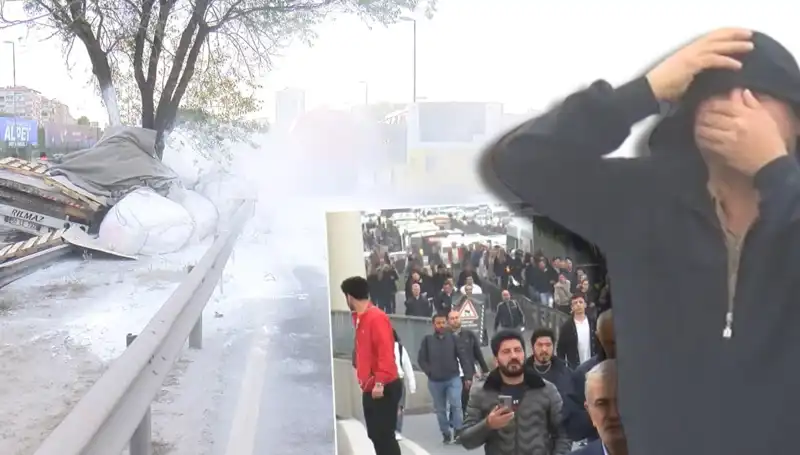 D-100 Karayolu’nda Alçı Yüklü TIR Kazası Trafiği Felç Etti!