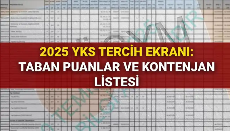 YKS 2025 Tercih Süreci Başlıyor: İşte Bilmeniz Gerekenler