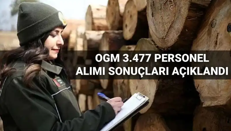 OGM 2025 Personel Alım Sonuçları Açıklandı! Şoför ve Temizlik İşçileri için Bilgiler