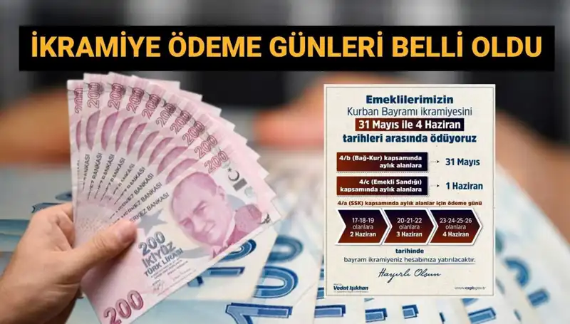 Emekli Bayram İkramiyeleri için Heyecanla Beklenen Tarih Açıklandı!
